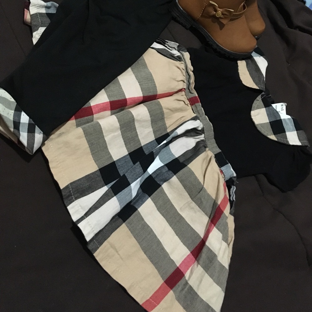 Child Burberry dress